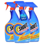 3 Shout Advanced Spray and Wash Laundry Stain Remover Gels