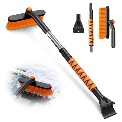 3-in-1 Snow Brush & Ice Scraper
