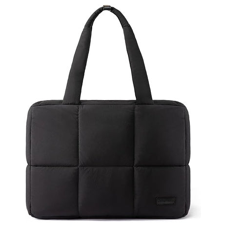 15.6" Puffer Tote Laptop Bag