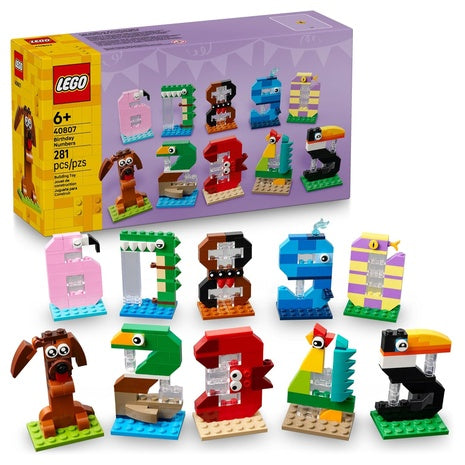 LEGO Birthday Numbers