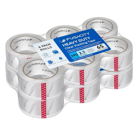 12 Rolls of Heavy Duty Packing Tape