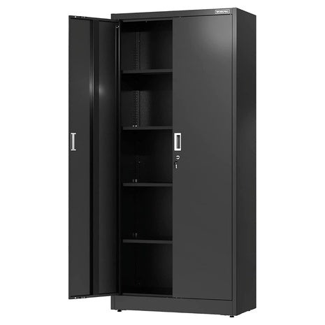WORKPRO Metal 71" Tall Storage Cabinet (3 Colors)