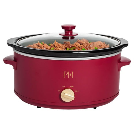 6-Quart Paris Hilton Manual Slow Cooker
