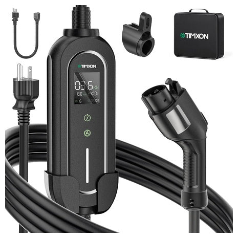 16A Portable Level 1&2 EV Charger-ETL Certified 110V-240V Car Charger