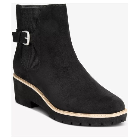 Style & Co Women's Vaill Lug Wedge Booties