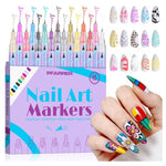15 Colors Quick-drying New Nail Art Pens Set