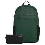 Travelon Anti-Theft Metro Backpack With RFID Blocking Pouch (Forest Green)