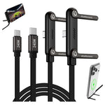 4.9 FT Universal 240W Charging Cable With Stand