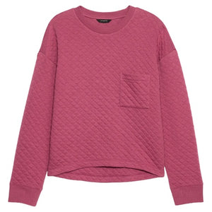Women's Quilted Sweatshirt