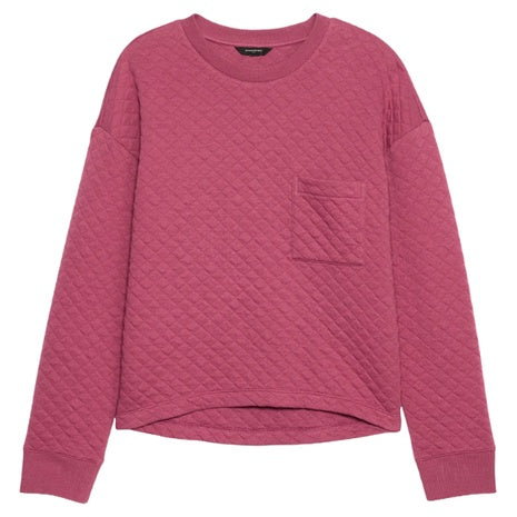 Women's Quilted Sweatshirt