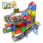 Magnetic Tiles Road Building Set