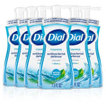 6 Bottles Dial Antibacterial Foaming Hand Soap Spring Water Scent