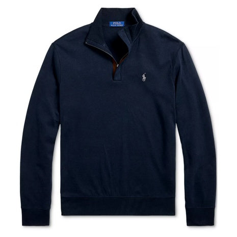 Polo Ralph Lauren Men's Luxury Jersey Quarter Zip Pullover Sweater