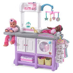 Step2 Baby Doll Nursery Playset With Kitchen & Changing Station