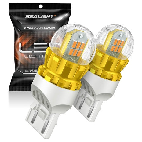 2-Pack Sealight 7440 7443 Turn Signal LED Lights Bulb