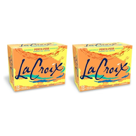 24 Cans LaCroix Sparkling Water (4 Flavors)