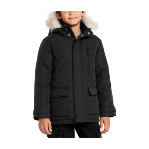 Boys' Hooded Parka Jacket
