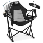 Portable Hammock Camping Supports 330lbs Chair With Back