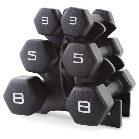 32lbs CAP Barbell Neoprene Dumbbell Weights Set