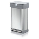 Clorox 13-Gallon Stainless Steel Kitchen Trash Can