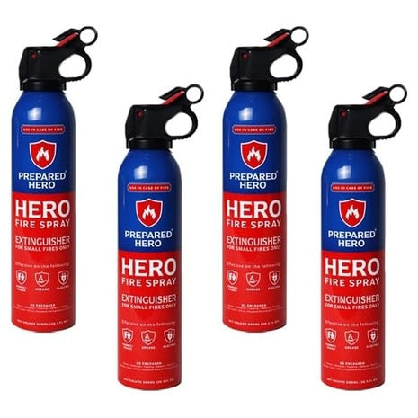 4-Pack Mini Fire Extinguishers