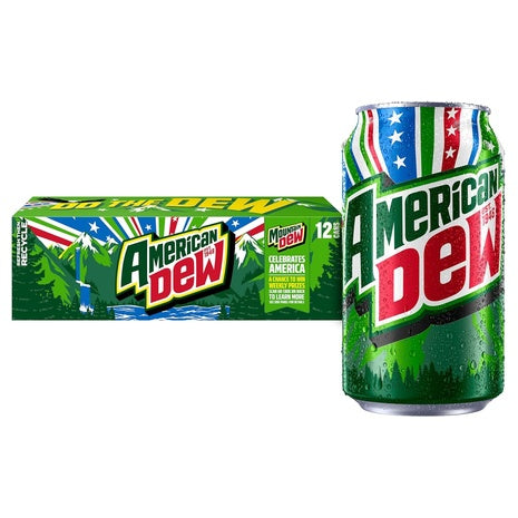 36 Mountain Dew Soda Cans