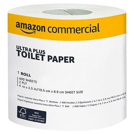 24 Rolls 2-Ply Ultra Plus Toilet Paper