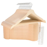 30-Pack Wooden Hangers