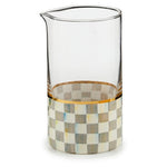 Sterling Check Mixing Glass