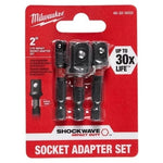 Milwaukee Shockwave Impact Duty Socket Adapter Set