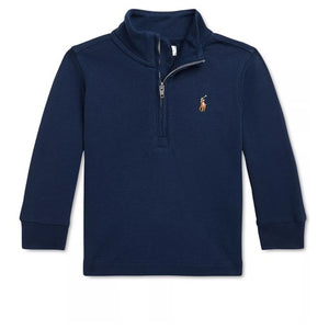 Polo Ralph Lauren Baby Cotton Quarter-Zip Sweater