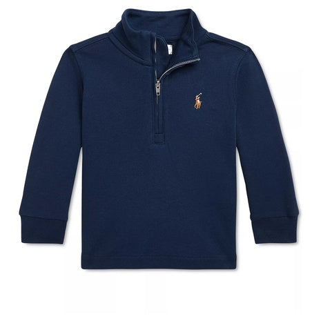 Polo Ralph Lauren Baby Cotton Quarter-Zip Sweater