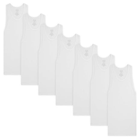 7 Fruit Of The Loom Boys Undershirts