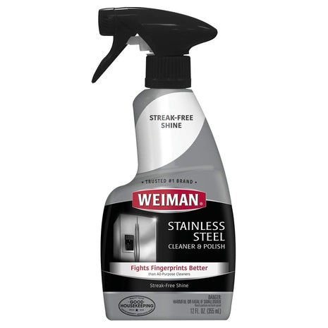 Weiman Stainless Steel Cleaner & Polish Trigger Spray