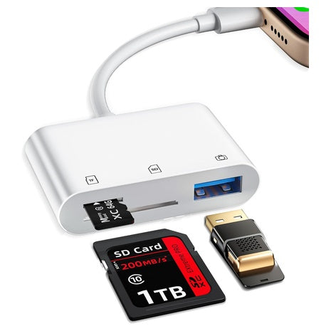 Dual USB & SD Card Reader