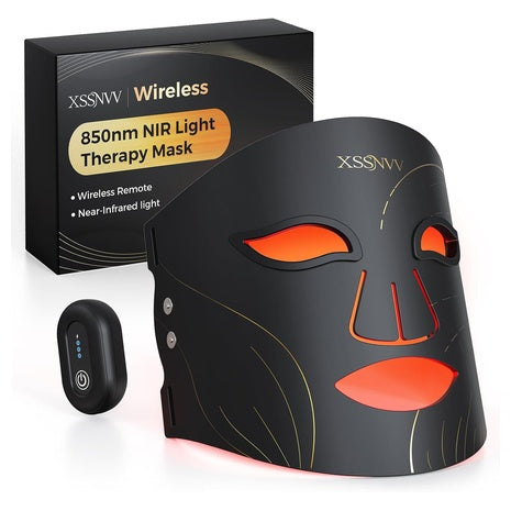 Cordless LED Face Mask With 4 Light Modes
