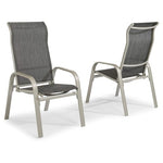 2 Homestyles Captiva Gray Outdoor Chairs