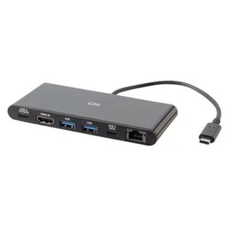 C2G USB-C Docking Station With 4K HDMI, Ethernet, USB & Power