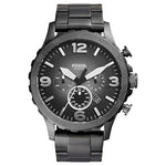 Fossil Men's Nate Oversized Stainless Steel Chronograph Watch