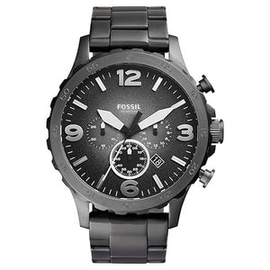 Fossil Men's Nate Oversized Stainless Steel Chronograph Watch