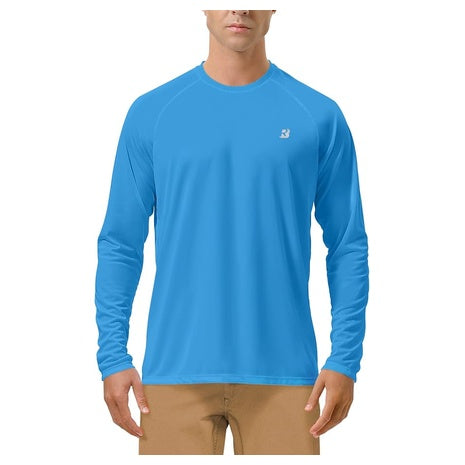 Roadbox Men's UPF 50+ UV Rash Guard Shirt
