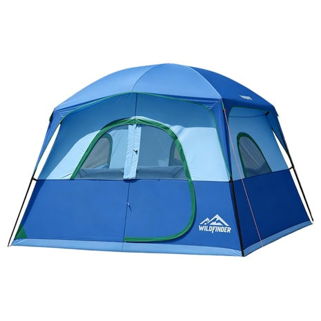 WildFinder Portable Double Layer Instant 6 Person Camping Tent