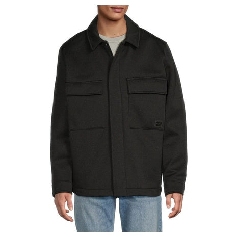 Karl Lagerfeld Men's Paris Solid Twill Jacket