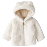 Baby Carter's Sherpa Hooded Long-Sleeve Sweater