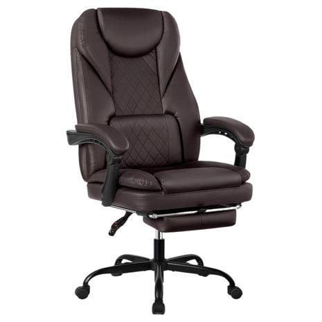 Latitude Run Azteca Ergonomic Executive Chair With Footrest