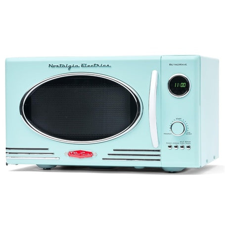 800-Watt 0.9 Cu Ft Retro Countertop Microwave Oven (2 Colors)