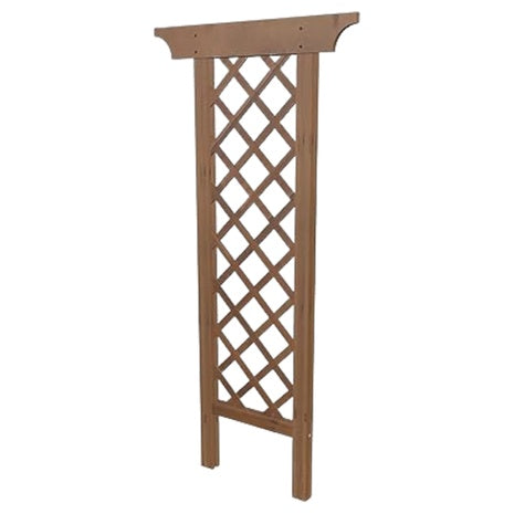 34"W X 73"H Ridgewood Cedar Pre-Stained Natural Wood Trellis