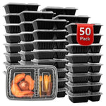 50 Meal Prep Containers (28 oz)