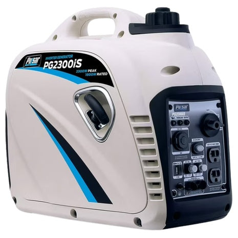 Pulsar 2300-Watt Super Quiet Gasoline Powered Generator W/ USB