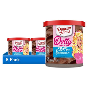 8-Pack Duncan Hines Dolly Parton's Chocolate Buttercream Frosting (OU-D)